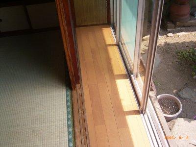 工事が1日で終了!