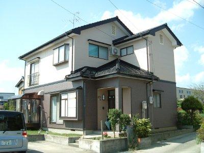 外壁の色も良い仕上がりで満足！