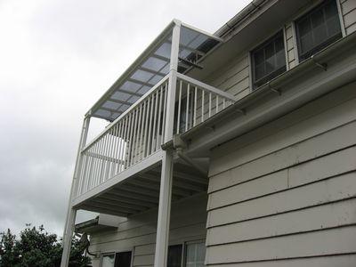 雨が降っても安心なベランダ