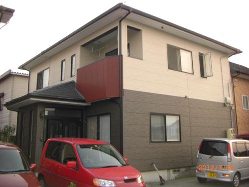 外壁一新！こだわりのツートンカラー！モダンandレッド！