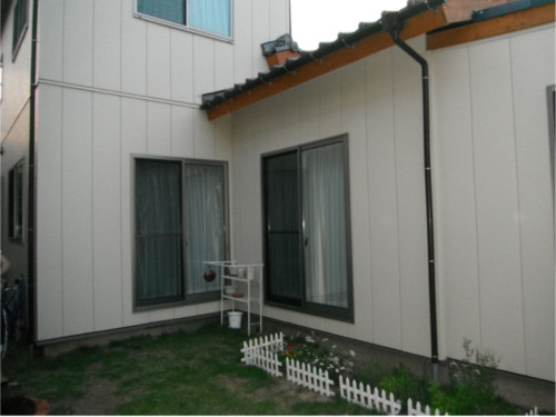 テラス新設：施工前