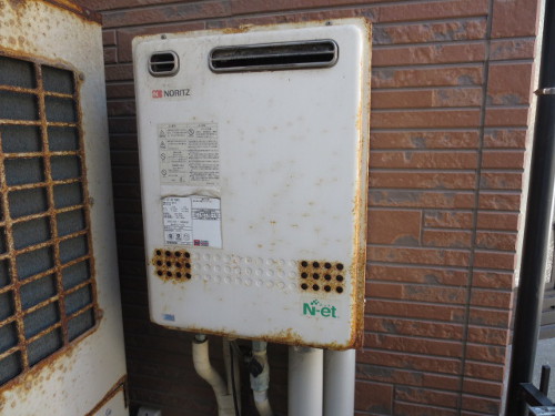 給湯器：施工前