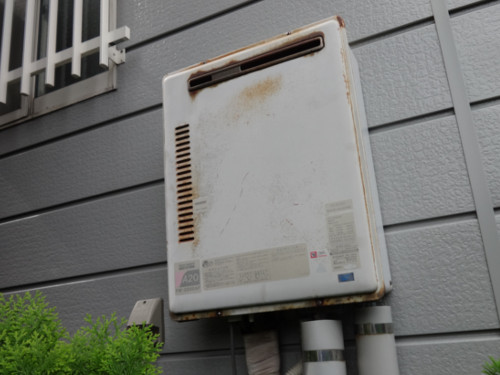 給湯器：施工前