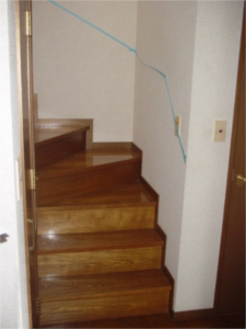 手すり取付：施工前