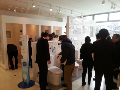 TOTO新潟ショールームの様子