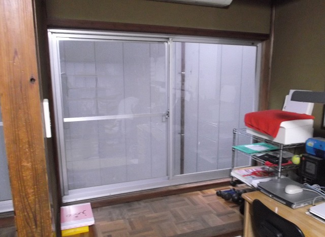 インナーサッシ：施工前