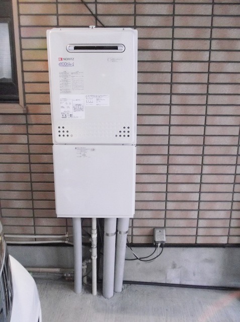 給湯器入替え<br>ノーリツ≪エコジョーズ　オート　２０号≫