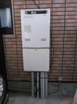 給湯器入替え：施工前