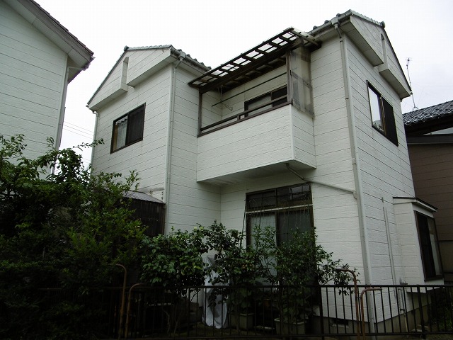 外壁改修：施工前