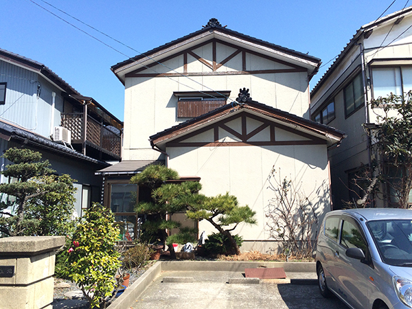 新潟市中央区・外壁工事・ビフォー