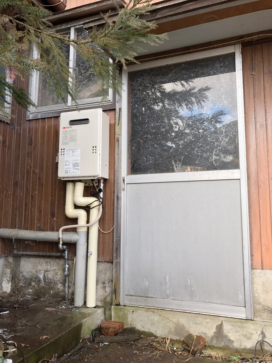 新潟市南区 給湯器交換・アフター