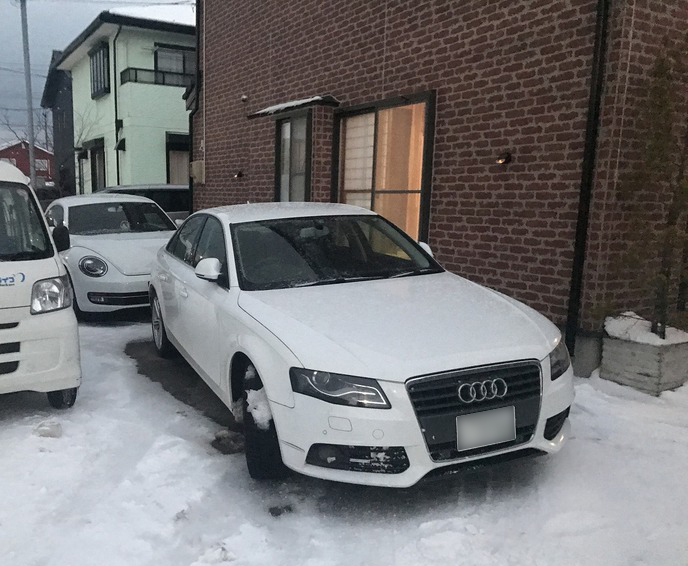 カーポート設置前