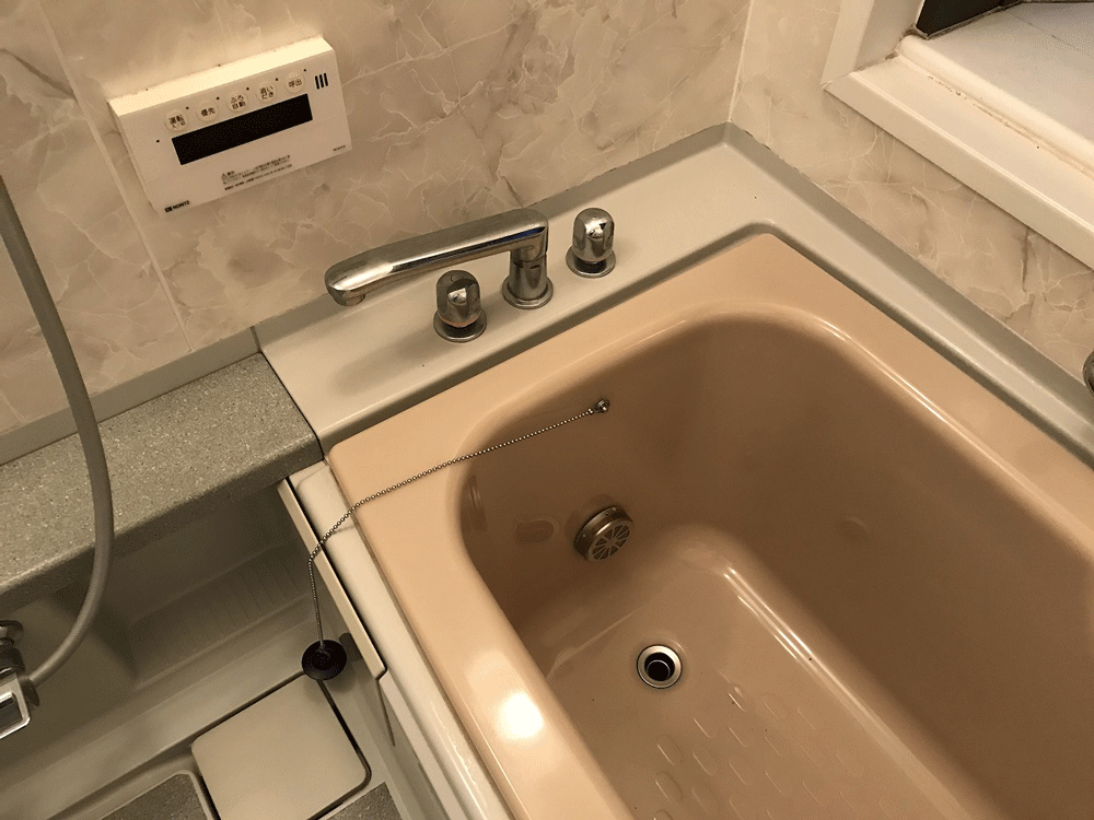 浴室改修工事：ビフォー